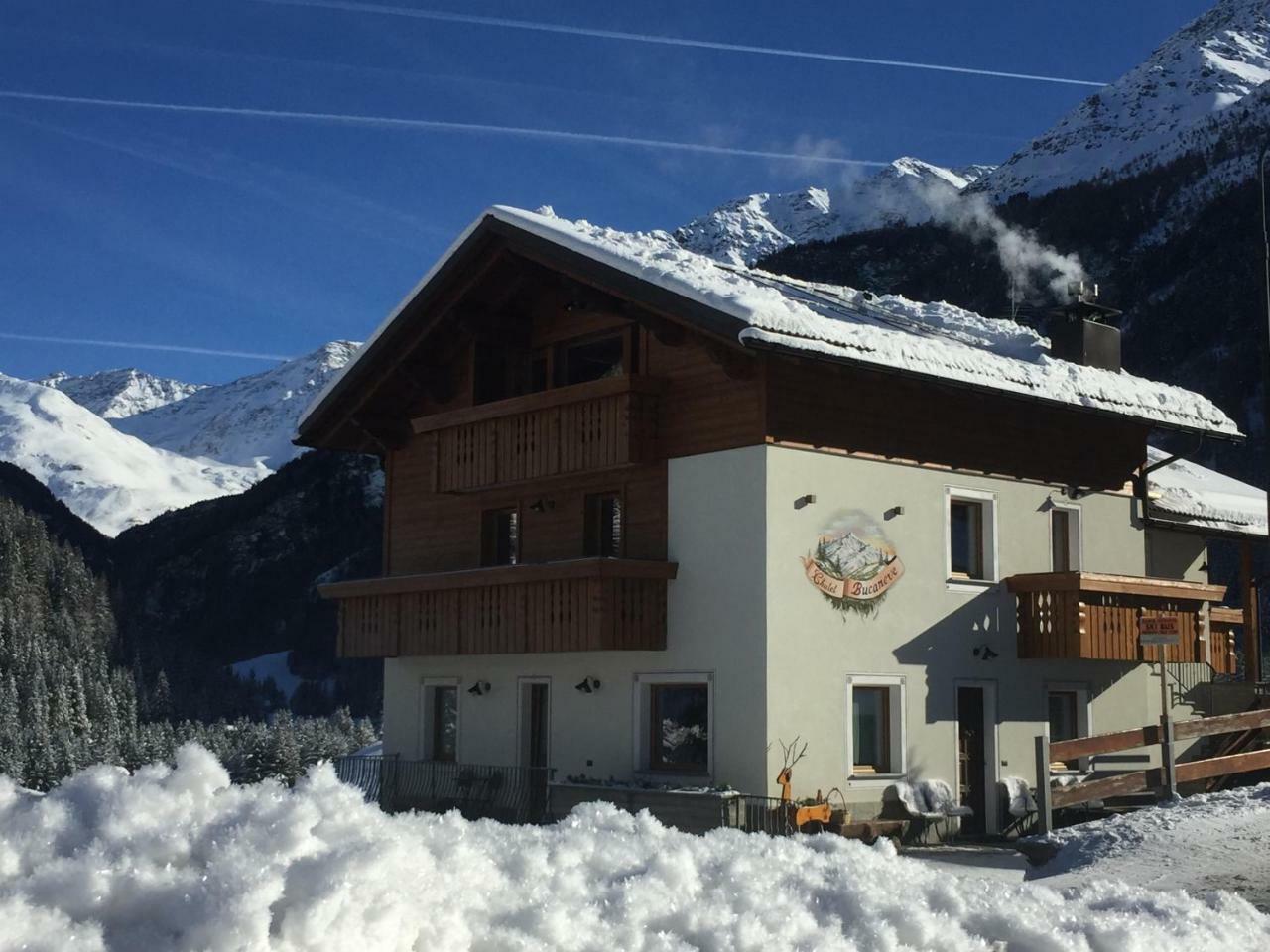 Chalet Bucaneve Санта Катерина Валфурва Екстериор снимка